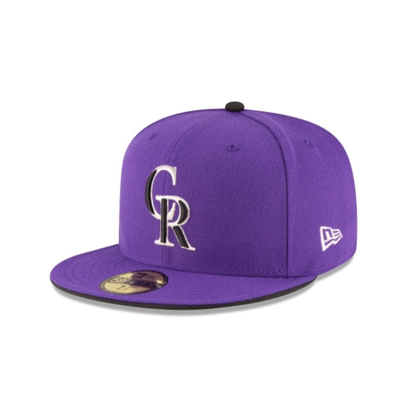 Colorado Rockies Authentic Collection Alt 2 59FIFTY Fitted Hat
