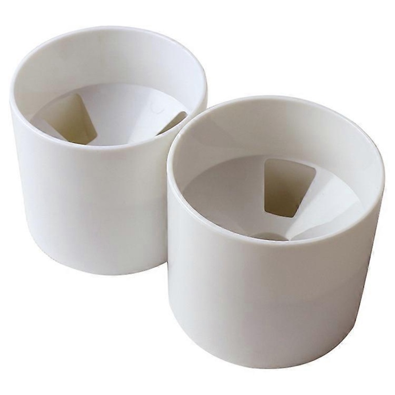 Plastic Backyard Practice Golf Hole Pole Cup Flag Stick Putting Green Flagstickwhite2pcs