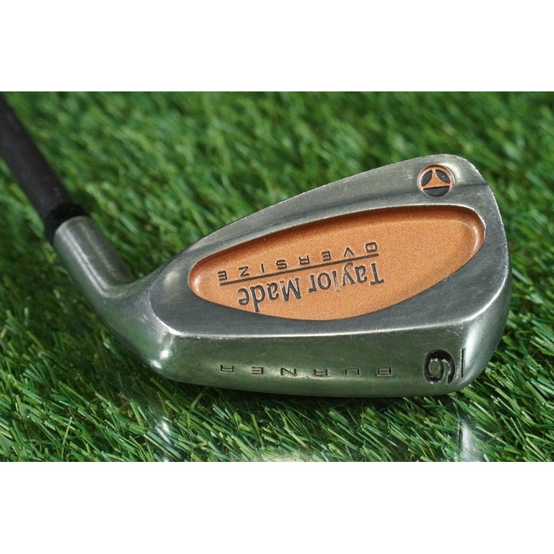 TAYLORMADE OVERSIZE BURNER 9 IRON GRAPHITE BUBBLE SHAFT RH ~ L@@K!!