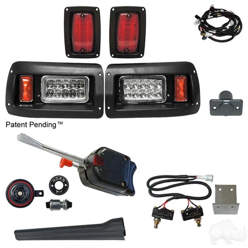Build Your Own LED Adj. Light Kit, Club Car DS 93+ (Basic, Micro Switch) PN# LGT-605LT1B2