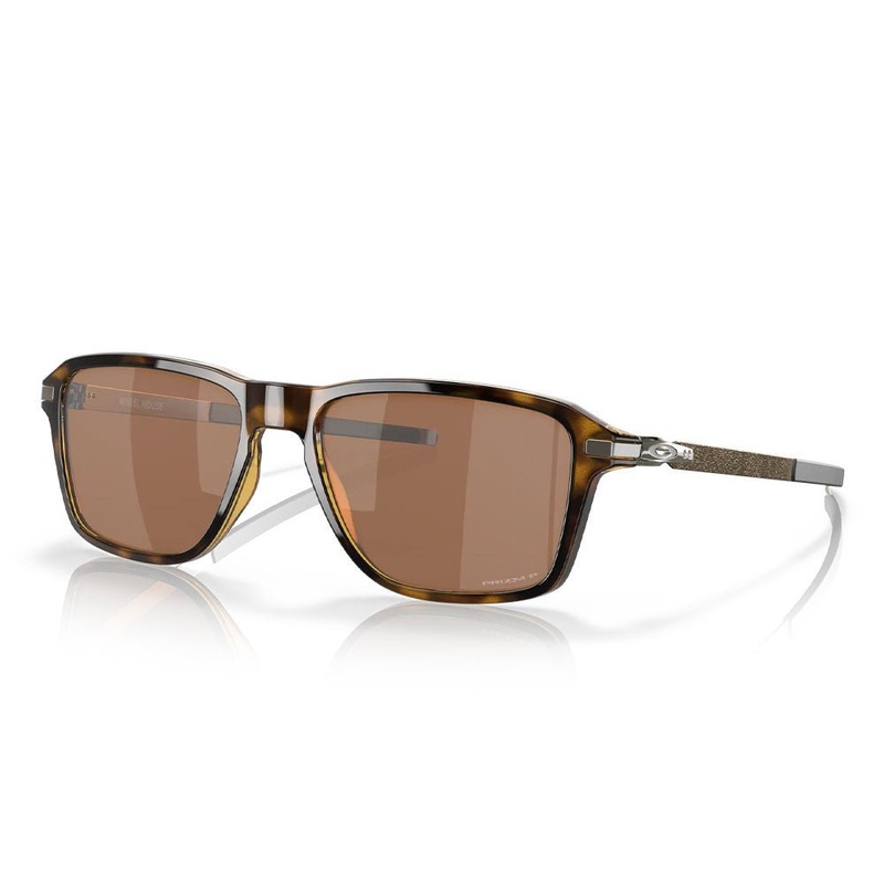 Oakley Wheel House – Polished Brown Tortoise/Prizm Tungsten Polarized