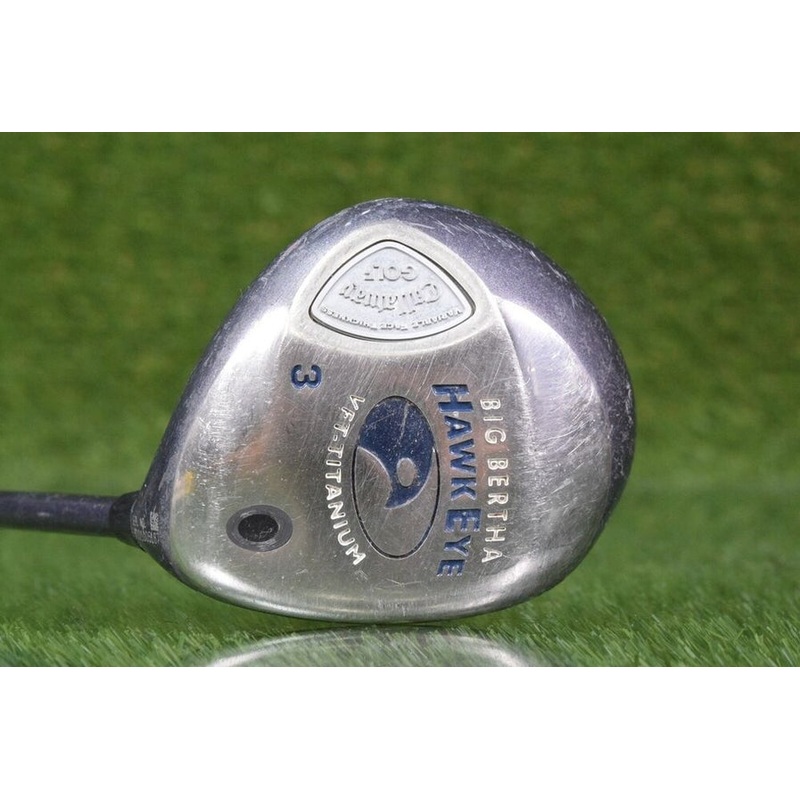 CALLAWAY GOLF BIG BERTHA HAWKEYE VFT 3 WOOD W/ SYSTEM 60 REGULAR FLEX GRAPHITE