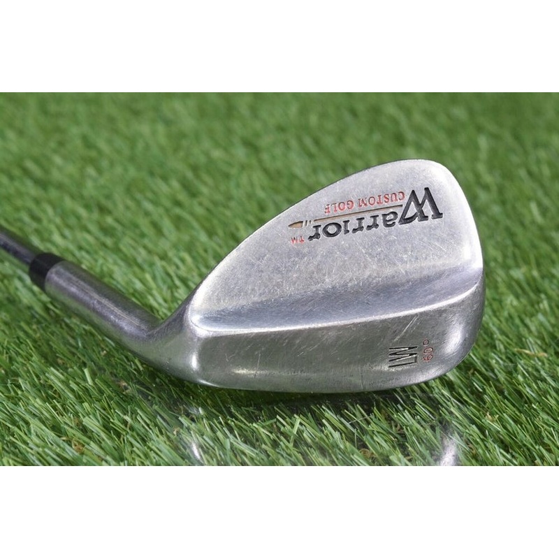 WARRIOR CUSTOM GOLF 60* LOB WEDGE W/ WEDGE FLEX STEEL SHAFT
