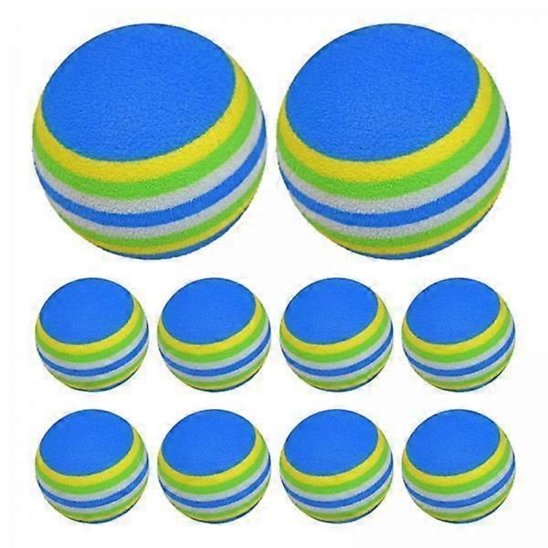 3x 10x Golf Balls Golf Practice Beginners Lightweight Gift Equipment Golf