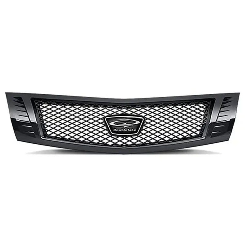 DoubleTake Grille, Phoenix Diamond, Black, E-Z-Go RXV, Yamaha Drive2