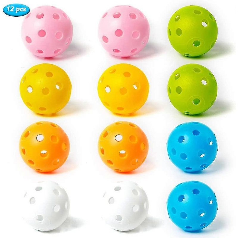 Golf Practice Ball Air Flow Hollow Practice Golf Balls 40mm Plastic Golf Balls For Swing