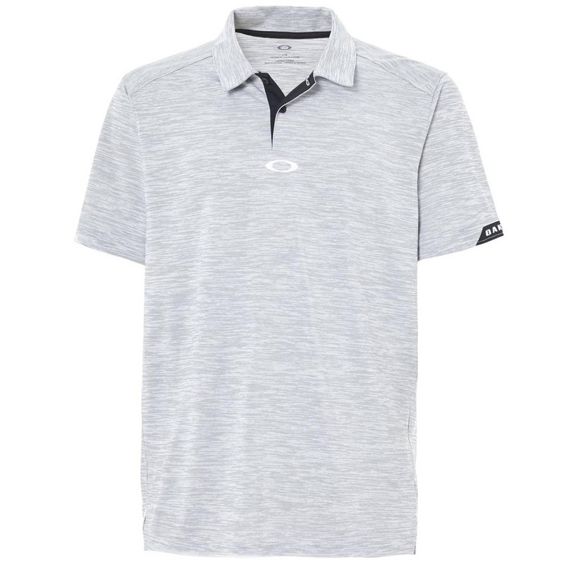 Oakley Gravity Golf Polo|Blackout|Atomic Blue|Dark Brush|Fathom|Rye|Raspberry|Alien Blue|Laser Green|Ensign Blue|X-Large|XX-Large|Small|Medium|Large|XXX-Large