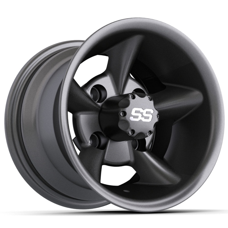 10 GTW Godfather Matte Grey Wheel PN# 19-238