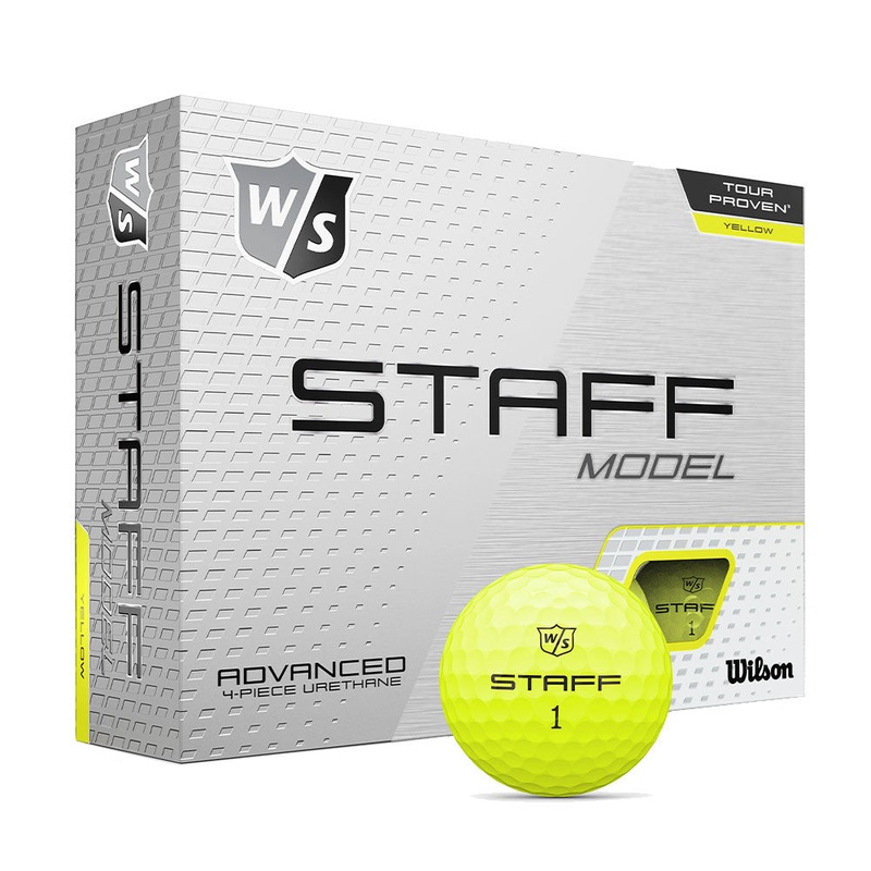 Wilson Staff Model Golf Balls – Yellow