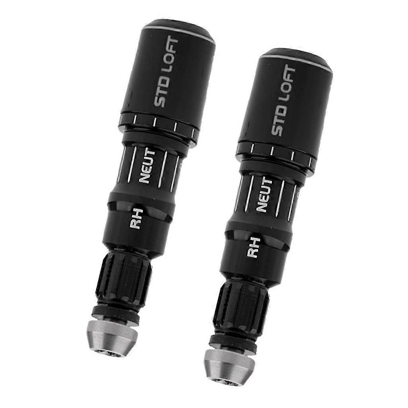 1 Pair Golf Shaft Sleeve Driver Adapter Real Soft Ferrule 0.335 LH/RH Black