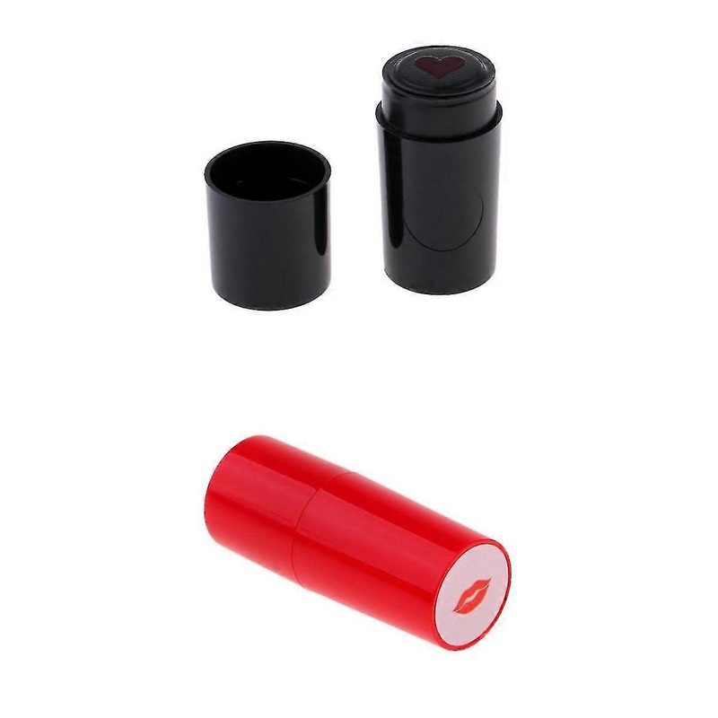 2pcs Colorfast Golf Ball Stamper Marker Impression Seal Signet Lips