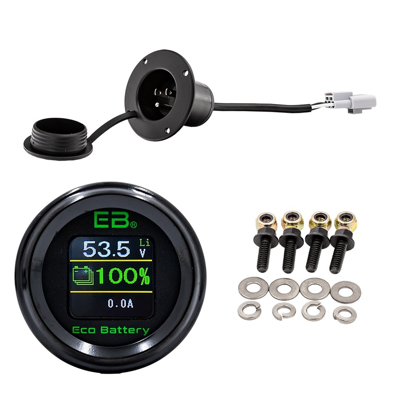 Club Car DS Installation Kit for Eco 38v 105ah LifePo4 Lithium Battery PN# I-3110