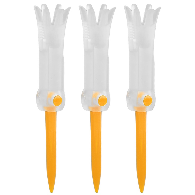 Foldable Training Golf Tee Anti Flying Rotatable Practice Accessories Ball Studs for Golf