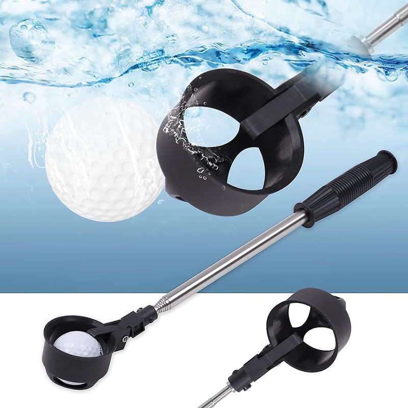 Golf Ball Retriever Telescopic,stainless Telescopic Extendable Golf Ball Pick Up Retriever For Water,golf Acces