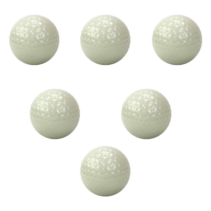 6 Pieces Luminous Golf Balls Bright Night Floating Glow Golf Balls