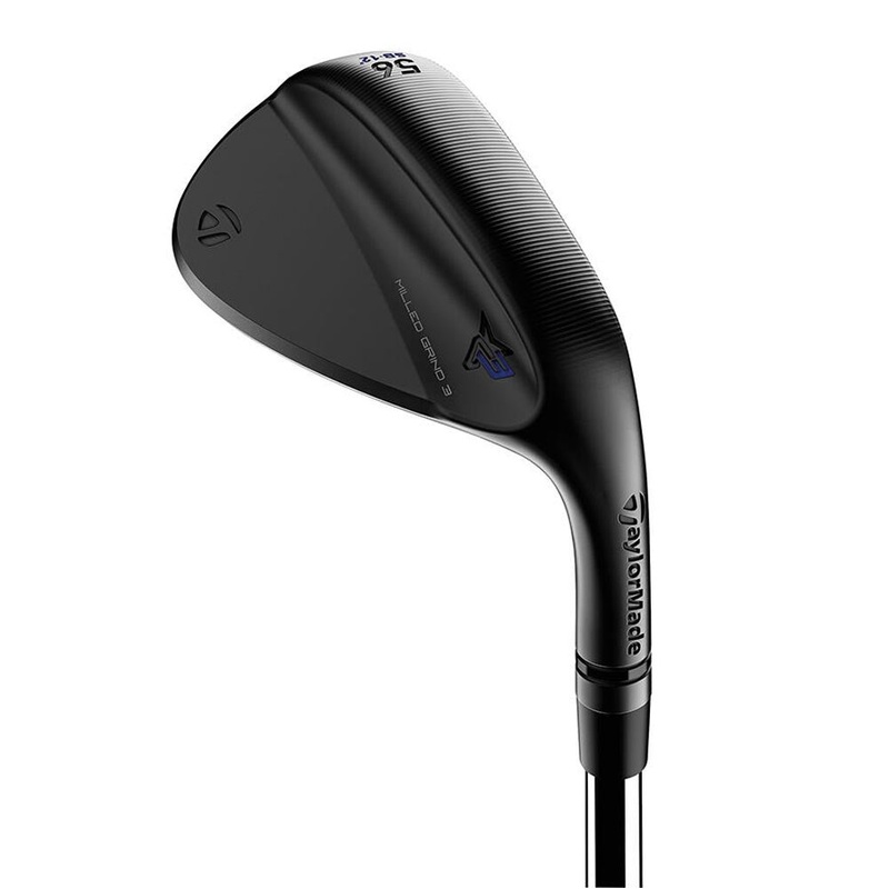 TaylorMade Milled Grind 3 Wedge – Black (Left-Handed)