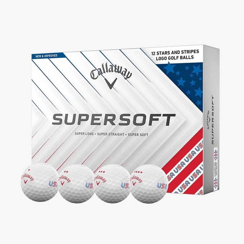 Callaway Supersoft Stars & Stripes Golf Balls
