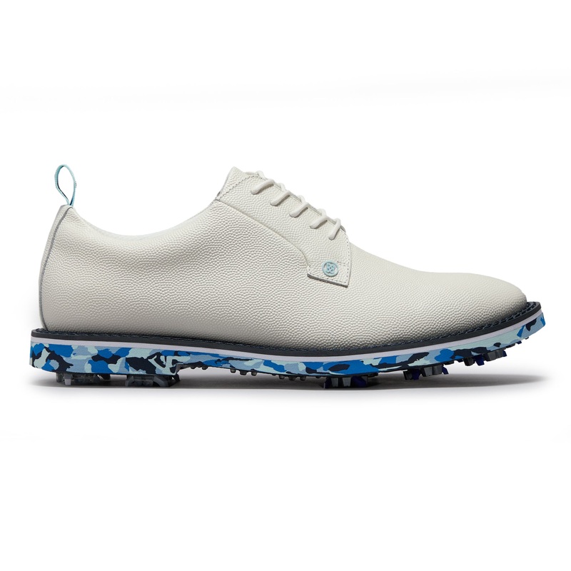 G/Fore G/Lock Camo Sole Leather Gallivanter Golf Shoes – Snow