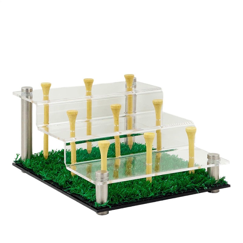 Golf Ball Display Stand | Acrylic Golf Ball Holder for Sports Memorabilia | Ideal for Bedrooms, Living Rooms, Home Offices