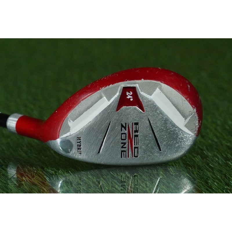 MERCHANTS OF GOLF RED ZONE 4 HYBRID IRON 22.5 Z GRAPHITE JUNIOR JR YOUTH 24 RH