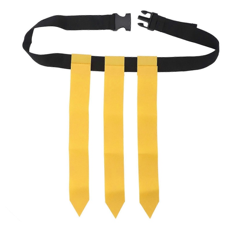 Outdoor Sports Flag Football Belts Adjustable 1 Belt 3 Flags for Kids Youth Adults Training Games Ac