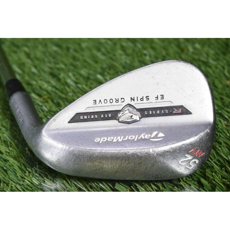 TAYLORMADE ATV R SERIES EF SPIN GROOVE 52 GAP ATTACK WEDGE KBS WEDGE FLEX SHAFT