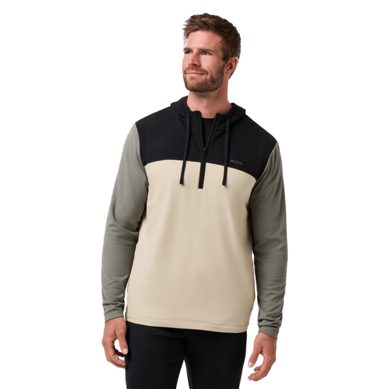 Travis Mathew Brrrr Season Golf 1/4 Zip Hoodie