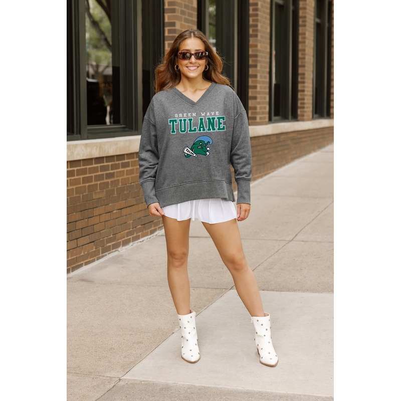 TULANE GREEN WAVE MOST WANTED CLASSIC FRENCH TERRY PULLOVER