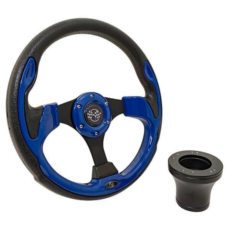 Yamaha Rally Blue Steering Wheel (G16-Drive2) 96-Up PN# 06-056