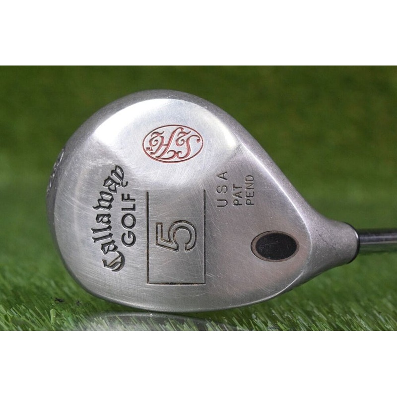 CALLAWAY GOLF BIG BERTHA S2H2 5 WOOD W/ MEMPHIS 10 STEEL SHAFT LEFT HANDED