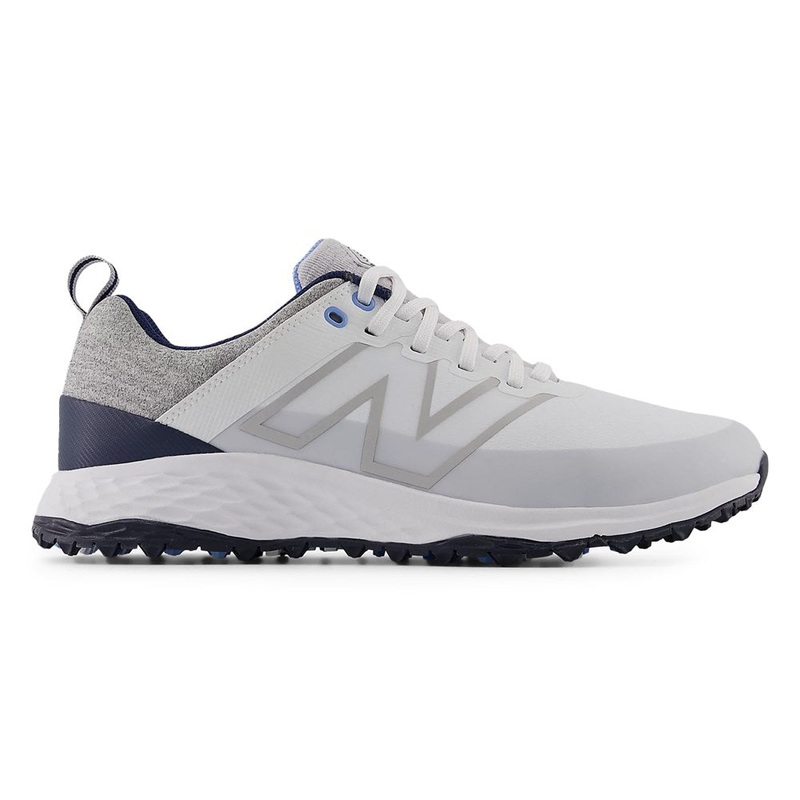 New Balance Fresh Foam Contend v2 Spikeless Wide (EE) Golf Shoes -White/Blue