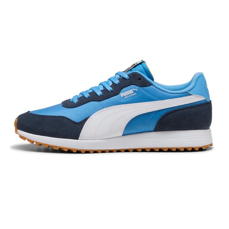 Puma Helsinki G Spikeless Golf Shoes – Regal Blue/Dark Navy/Gum