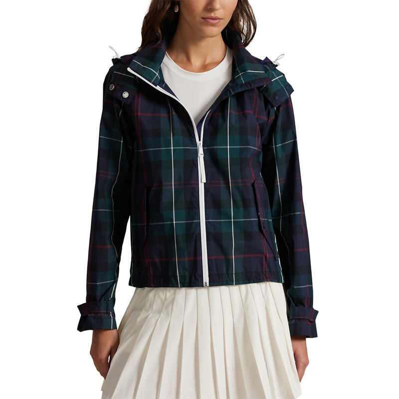 RLX Ralph Lauren Women’s Windbreak Jacket – Tartan