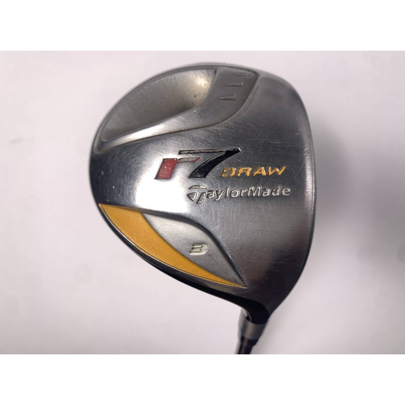 TaylorMade R7 Draw 3 Fairway Wood 15* REAX 55g Stiff Graphite Mens RH