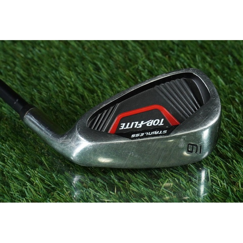 TOP FLITE STAINLESS 9 IRON GRAPHITE SENIOR FLEX RED RH ~ L@@K!!