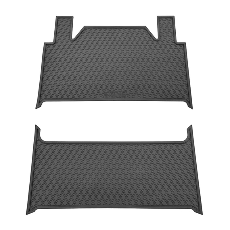 Xtreme Floor Mat Set for Denago Rover XL  All Black PN# 03-239