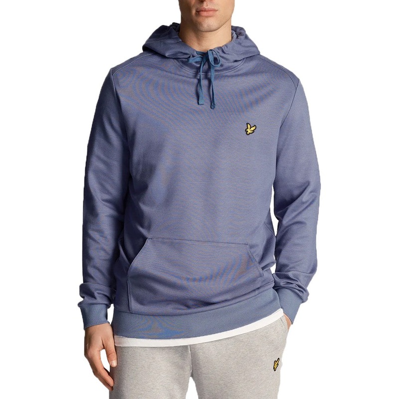 Lyle & Scott Fly Fleece Hoodie – Storm Blue