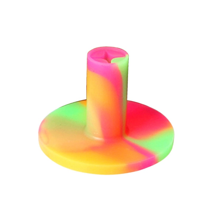 38mm Reusable Golf Ball Tee Special Opening Design Corrosion-resistant Long Service Life Golf Training Tees For Land