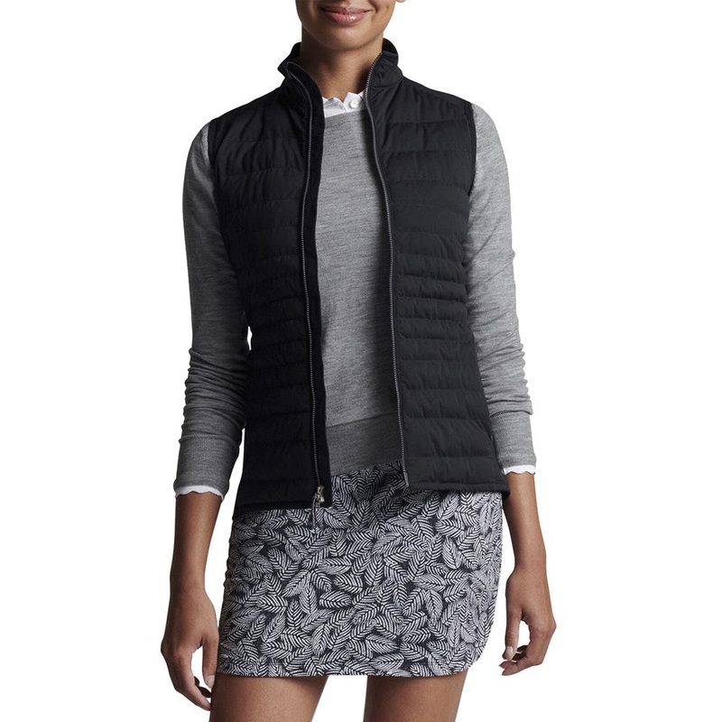 Peter Millar Women’s Fuse Hybrid Golf Vest – Black