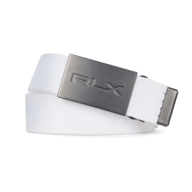 RLX Ralph Lauren Webbed Golf Belt – White