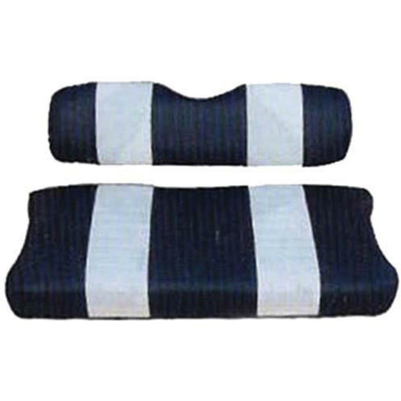 SEAT COVER SET,NAVY/WHTE,FRONT,YAM DRIVE PN# 20129