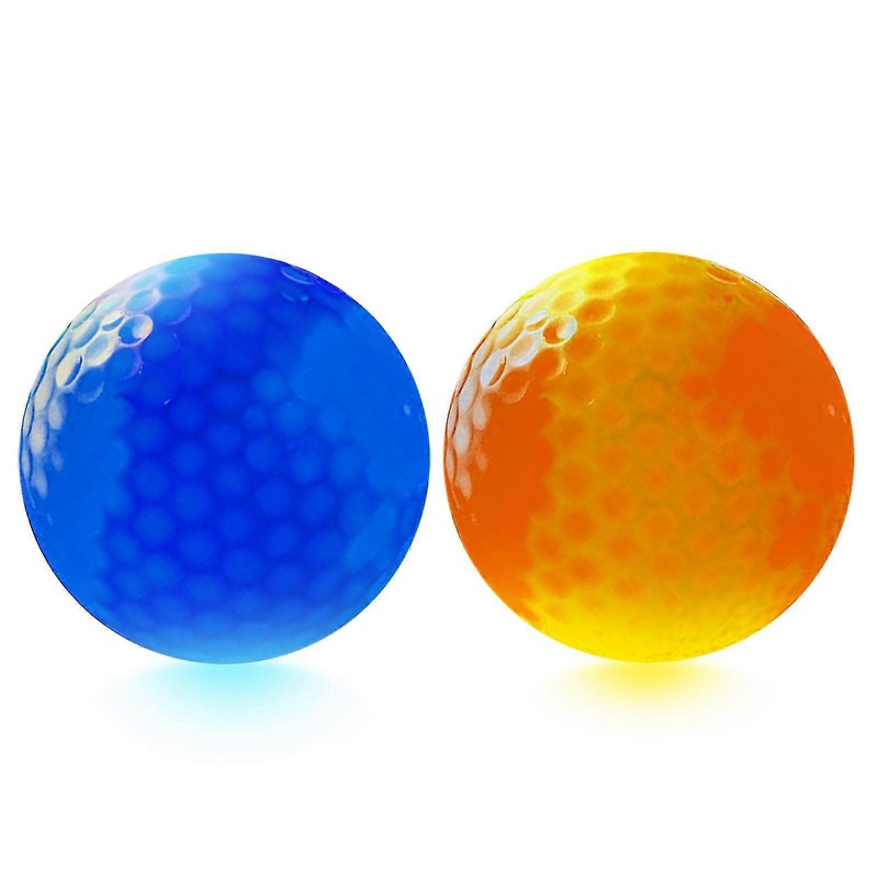 2pcs Led Glowing Golf Balls Night Led Golf Balls Luminous Golf Balls 2025