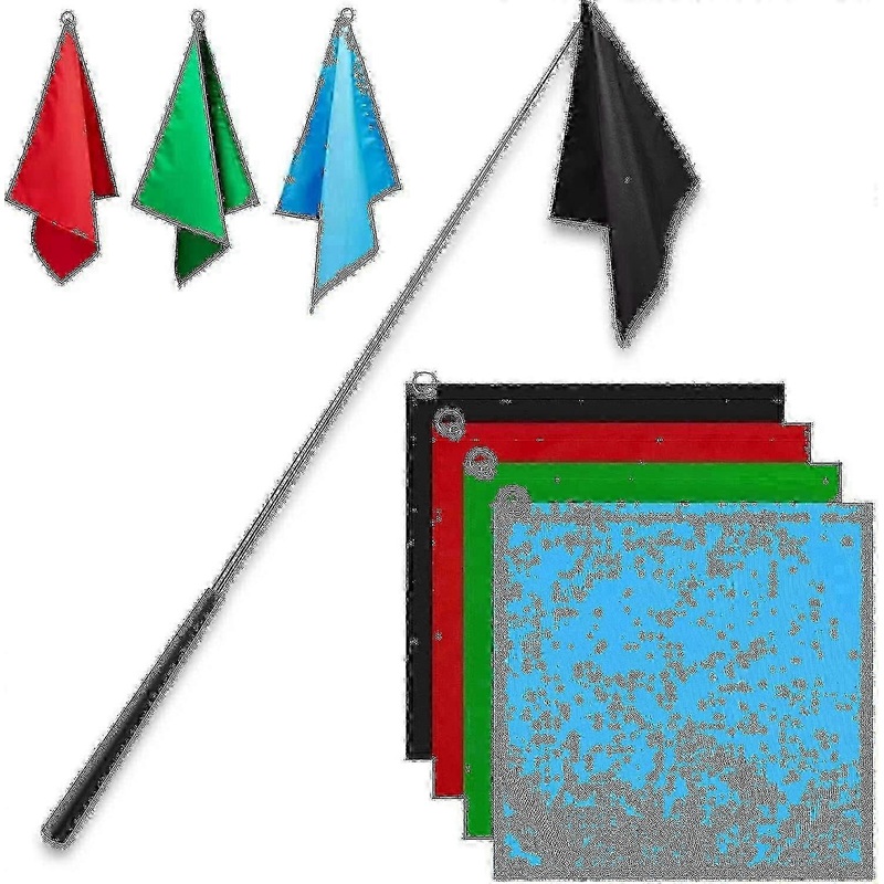 Black Friday Equestrian Training Flag 4 Pieces Equestrian Training Equipment Equestrian Nylon Flag No Flagpole well