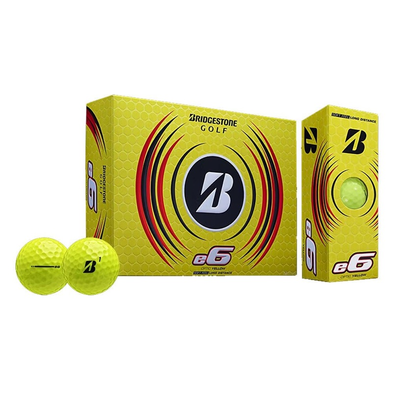 Bridgestone e6 Golf Balls – Yellow – 2023