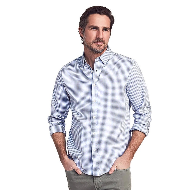 Faherty The Movement Shirt|Shore Point Plaid|Light Blue Gingham|X-Small|Small|Medium|Large|X-Large|XX-Large