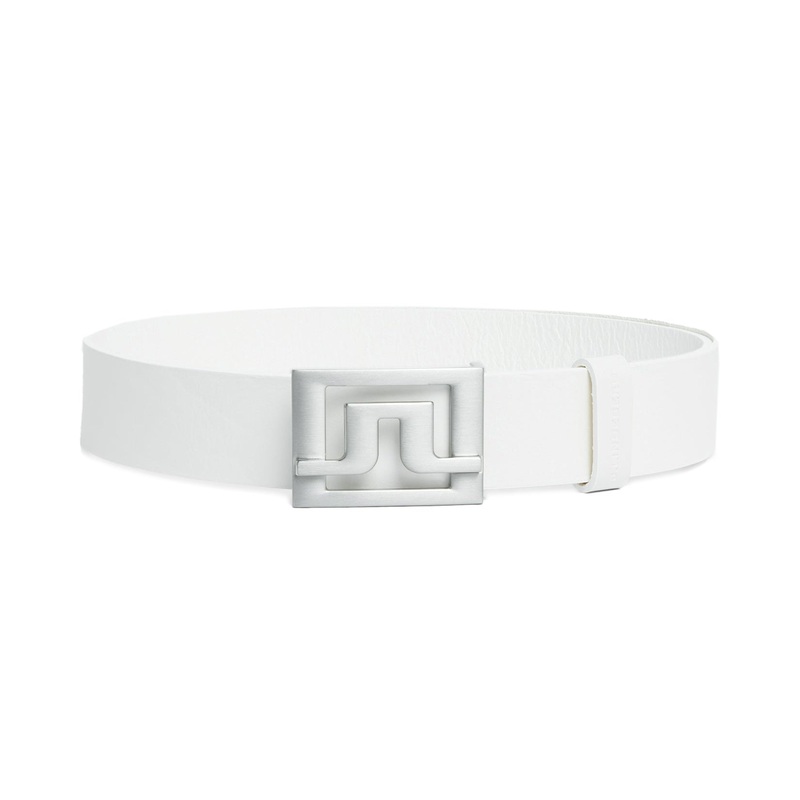J.Lindeberg Slater Detachable Golf Belt – White