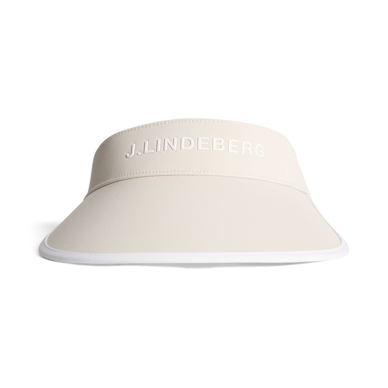 J.Lindeberg Women’s Alba Big Golf Visor – Moonbeam