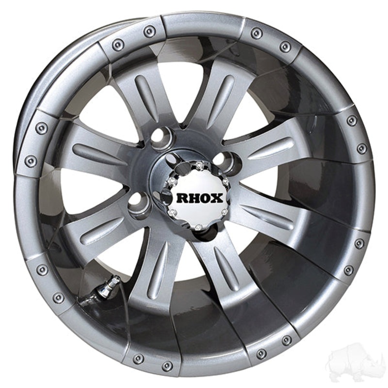 RHOX Vegas, Gun Metal, 12×7 ET-25