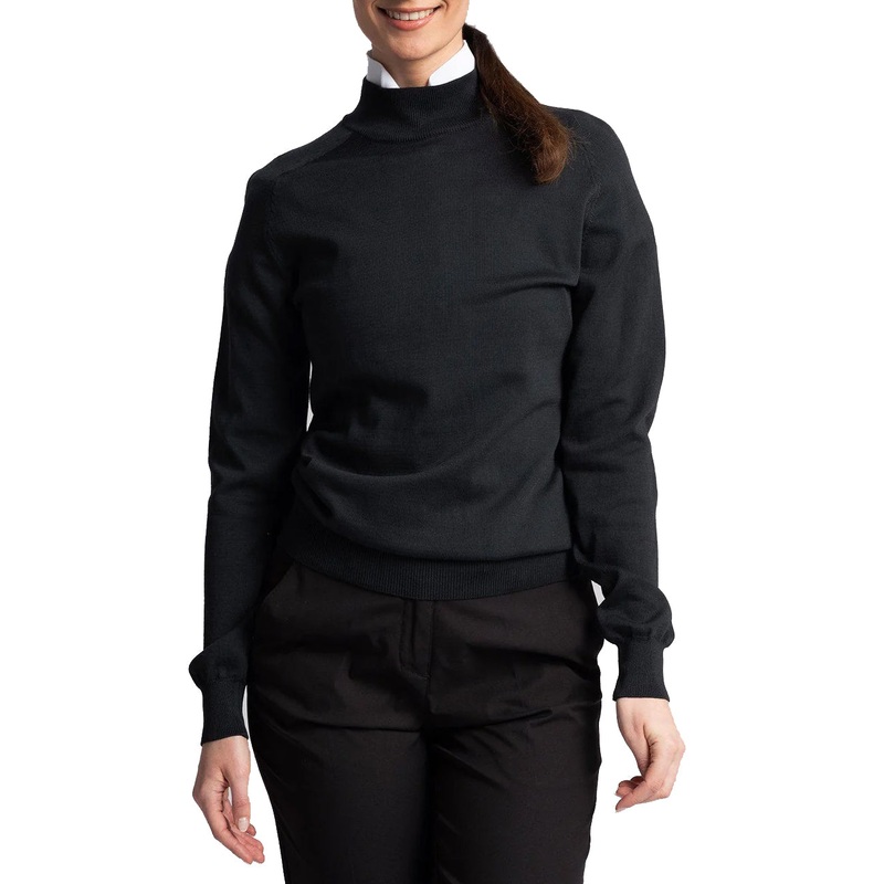 Cross Women’s Gillian Crew Golf Knit – Black
