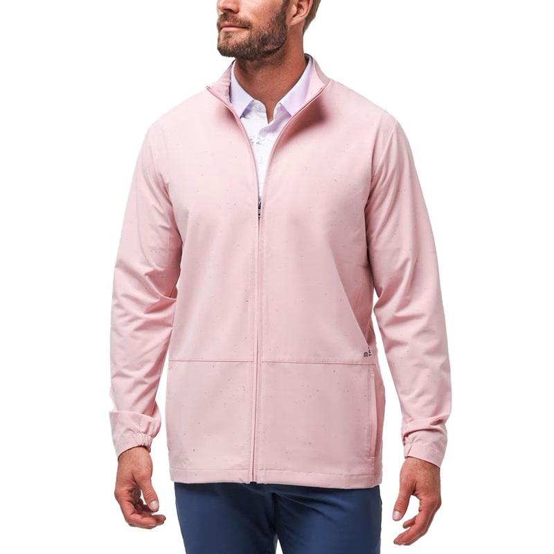 Travis Mathew Going Off Golf Jacket – Heather Blush